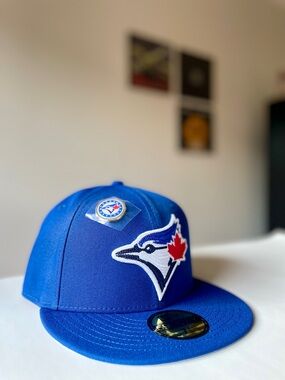 Rare Toronto Blue Jays Chain Stitch Logo | Custom Pin 59FIFTY Fitted Cap